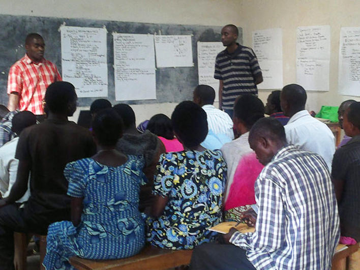 CO class in Kibuye, Rwanda